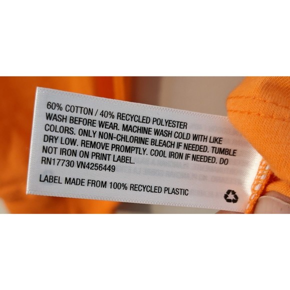 Cat & Jack Boy's Bright Orange Ringer Long Sleeve Size M (8/10) - Picture 5 of 6